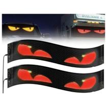 Par 2 Telas Led Flexível Devil Eyes 12x60cm Bluetooth Par 2 Telas Led Flexível Devil Eyes 12x60cm Bluetooth