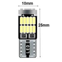 Par 2 Unidade Lampada Led T10 Pingão 4014 Cambus 12v 6000k