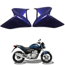 Par Aba Aleta Guia Ar Tanque Honda Cb300r Azul Cruzeiro 2012 Par Aba Aleta Guia Ar Tanque Honda Cb300r Azul Cruzeiro 2012