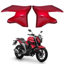Par Aba Tanque Aleta Tomada Guia Ar Inferior Fazer 250 Fz25 Vermelho 2022 2023