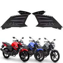 Par Acabamento Interno Carenagem Aleta Aba Guia Ar Tanque Ys Fazer 150