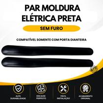 Par Acabamento Interno PRETO Moldura sem furo elétrica do fiat uno Vivace 2011 até 2022 Par Acabamento Interno PRETO Moldura sem furo elétrica do fiat uno Vivace 2011 até 2022