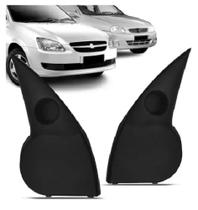 Par Acabamento Interno Retrovisor Corsa Classic 1995 A 2015 Fixo