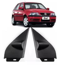 Par Acabamento Interno Retrovisor Gol G2 G3 G4 04 Portas Fixo