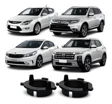 Par Adaptador Led H7 Kia Hyundai Par Adaptador Led H7 Kia Hyundai