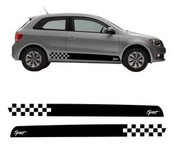 Par Adesivo Carro Faixa Lateral Gol Volkswagen Compatível Par Adesivo Carro Faixa Lateral Gol Volkswagen Compatível