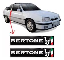 Par Adesivo Coluna Porta Compatível Kadett Bertone GSi