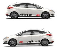 Par Adesivo Do Carro Ford Focus Faixas Laterais Compatível Par Adesivo Do Carro Ford Focus Faixas Laterais Compatível