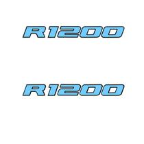 Par Adesivo Emblema Paralama BMW R1200 GS - Azul