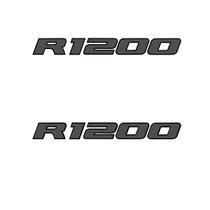 Par Adesivo Emblema Paralama BMW R1200 GS - Grafite