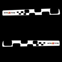 Par Adesivo Faixa Lateral Branco - Uno Sporting Modelo 3