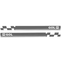 Par Adesivo Faixa Lateral Vw Gol G2 G3 G4 G5 G6 G7 - Grafite Par Adesivo Faixa Lateral Vw Gol G2 G3 G4 G5 G6 G7 - Grafite