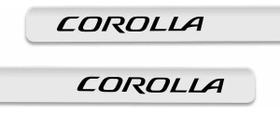 Par Adesivo Friso Lateral Escrita Compatível Corolla Par Adesivo Friso Lateral Escrita Compatível Corolla