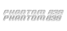 Par Adesivo Lateral Resinado Lancha Schaefer Phantom 235