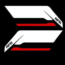 Par Adesivo Paralama Lateral Audi Apr A3 A4 S3 - Branco