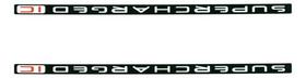 Par Adesivo Supercharger Faixa Jet Ski Seadoo Rxp 215 2008