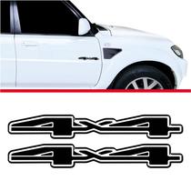 Par Adesivos 4x4 Pajero Tr4 2014/16 Emblema Lateral Resinado Par Adesivos 4x4 Pajero Tr4 2014/16 Emblema Lateral Resinado