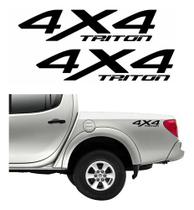 Par Adesivos 4x4 Para Mitsubishi L200 Triton 20148 Par Adesivos 4x4 Para Mitsubishi L200 Triton 20148