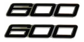 Par Adesivos Compatível Kawasaki 600 Resinado RE13