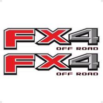 Par Adesivos Fx4 Off Road F-150 Importado Lateral Genérico