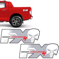 Par Adesivos Fx4 Punisher Limited Edition Cinza Genérico Par Adesivos Fx4 Punisher Limited Edition Cinza Genérico