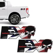 Par Adesivos Fx4 Punisher Limited Edition Emblema Lateral