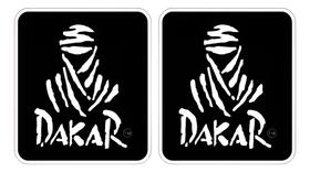 Par Adesivos Laterais Compatível Renault Duster Dakar
