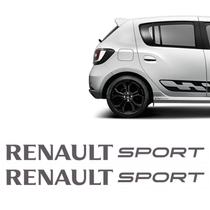 Par Adesivos Renault Sport Sandero Rs Logan Duster Lateral Par Adesivos Renault Sport Sandero Rs Logan Duster Lateral