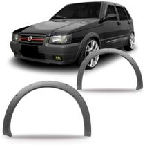 Par Alargador Vão Roda Dianteiro Uno Way 2004 a 2010 Cinza