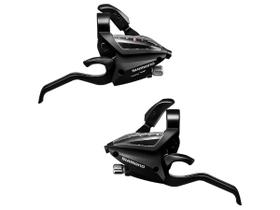 Par Alavanca De Marchas Shimano Ef500 21v 3x7 com Manetes Par Alavanca De Marchas Shimano Ef500 21v 3x7 com Manetes