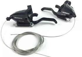 Par Alavanca Trocador Shimano ST-EF500 7v com Manetes