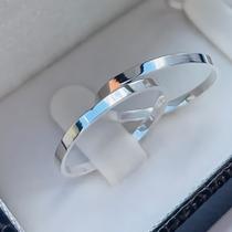 Par Aliança Namoro Compromisso Aço Inox Reta 2MM Prata