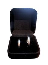 Par Aliança Prata 925 Namoro Lisa Chanfrada 3mm Compromisso