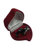 Par Aliança Reta Banho Negro Compromisso 6mm +Anel Brinde