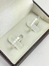 Par alianças fina Prata 950 Legítima 2mm Par alianças fina Prata 950 Legítima 2mm