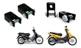 Par Alongador Amortecedor Traseiro Preto Biz 100 Biz 125 Par Alongador Amortecedor Traseiro Preto Biz 100 Biz 125