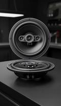 Par Alto Falante 5 Polegadas 180W Triaxial Preto/Roxo Par Alto Falante 5 Polegadas 180W Triaxial Preto/Roxo