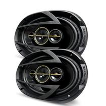 Par Alto Falante 6x9 Aurum Hurricane A69q Preto 260w Rms