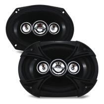 Par Alto Falante Bravox B4X69BK 6x9 Polegadas 220W RMS Black Par Alto Falante Bravox B4X69BK 6x9 Polegadas 220W RMS Black