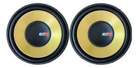 Par alto falante etm subwoofer 12 pol ew 175w rms 4 ohms cores