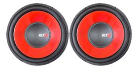 Par alto falante etm subwoofer 12 pol ew 175w rms 4 ohms cores