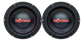 Par alto falante spyder subwoofer 12 pol nitro 700w rms 4 ohms g5 preto