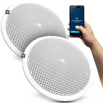 Par Alto Falante Teto Arandela 6" Passivas 140W Leson