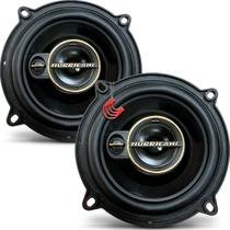 Par Alto Falante Triaxial 5 Polegadas Hurricane Aurum A5T 120w - Bocas Medios Potência para Portas Par Alto Falante Triaxial 5 Polegadas Hurricane Aurum A5T 120w - Bocas Medios Potência para Portas
