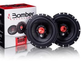 Par Alto Falante Triaxial Bomber 6" Bbr 50w Rms 4 Ohms