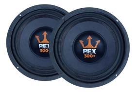 Par Alto Falante Woofer Magnum 6 Polegadas Rex Power 300w Rms