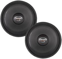 Par Alto Falante Woofer Triton 10slx600 8 Ohms 10p 300w Rms