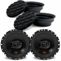 Par Alto Falantes 6 pol JBL 6TRFX55 110W e 2 Buffer Silicone Tecnhoise Espuma Isolamento Acústico Par Alto Falantes 6 pol JBL 6TRFX55 110W e 2 Buffer Silicone Tecnhoise Espuma Isolamento Acústico