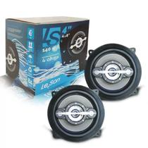 Par Alto Falantes Automotivo LS4 4 Pol Quadriaxial 70 WRMS Cada Alto Falante Leson - 2LS070040