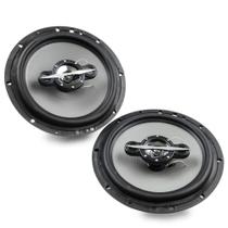 Par Alto Falantes Automotivos 6 Polegadas Quadriaxial Cinza 140W Leson Resistente Fácil Instalação Para Porta Par Alto Falantes Automotivos 6 Polegadas Quadriaxial Cinza 140W Leson Resistente Fácil Instalação Para Porta